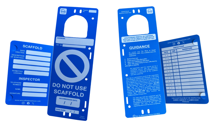 Inspection Tags - WeScaff